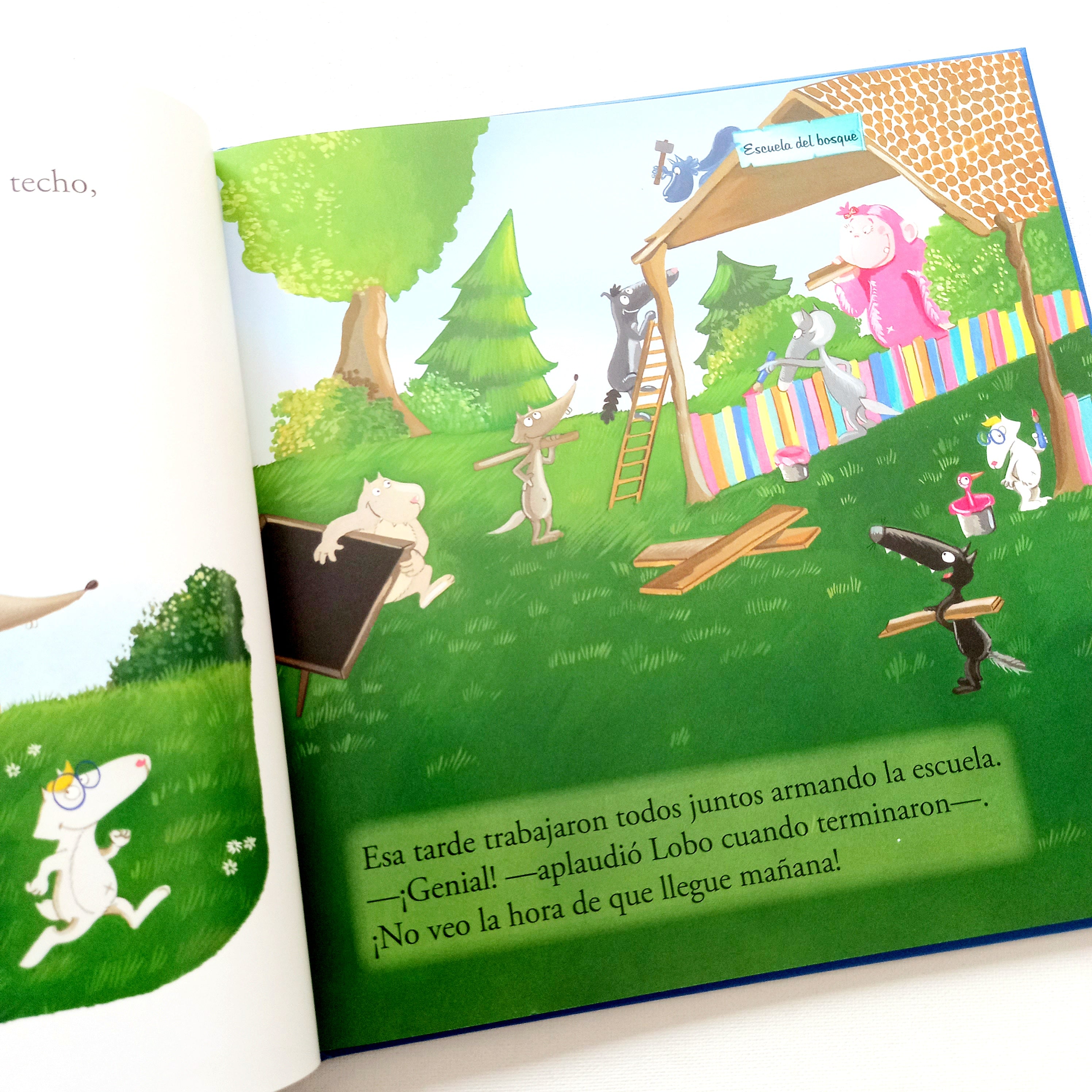 El lobo que quería ir a la escuela El lobo que quería ir a la escuela